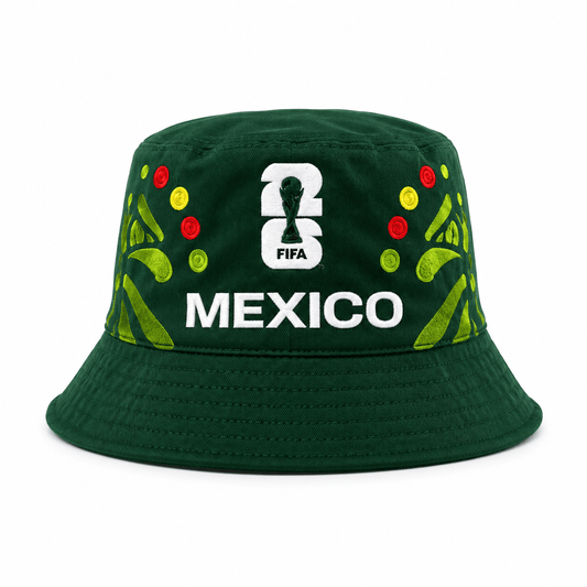 FIFA Mexico 26 Bucket Hat – Official Fan Supporter Edition - Officially Licensed Fan Trendz Fan Gear - Apparel category - Fan Trendz