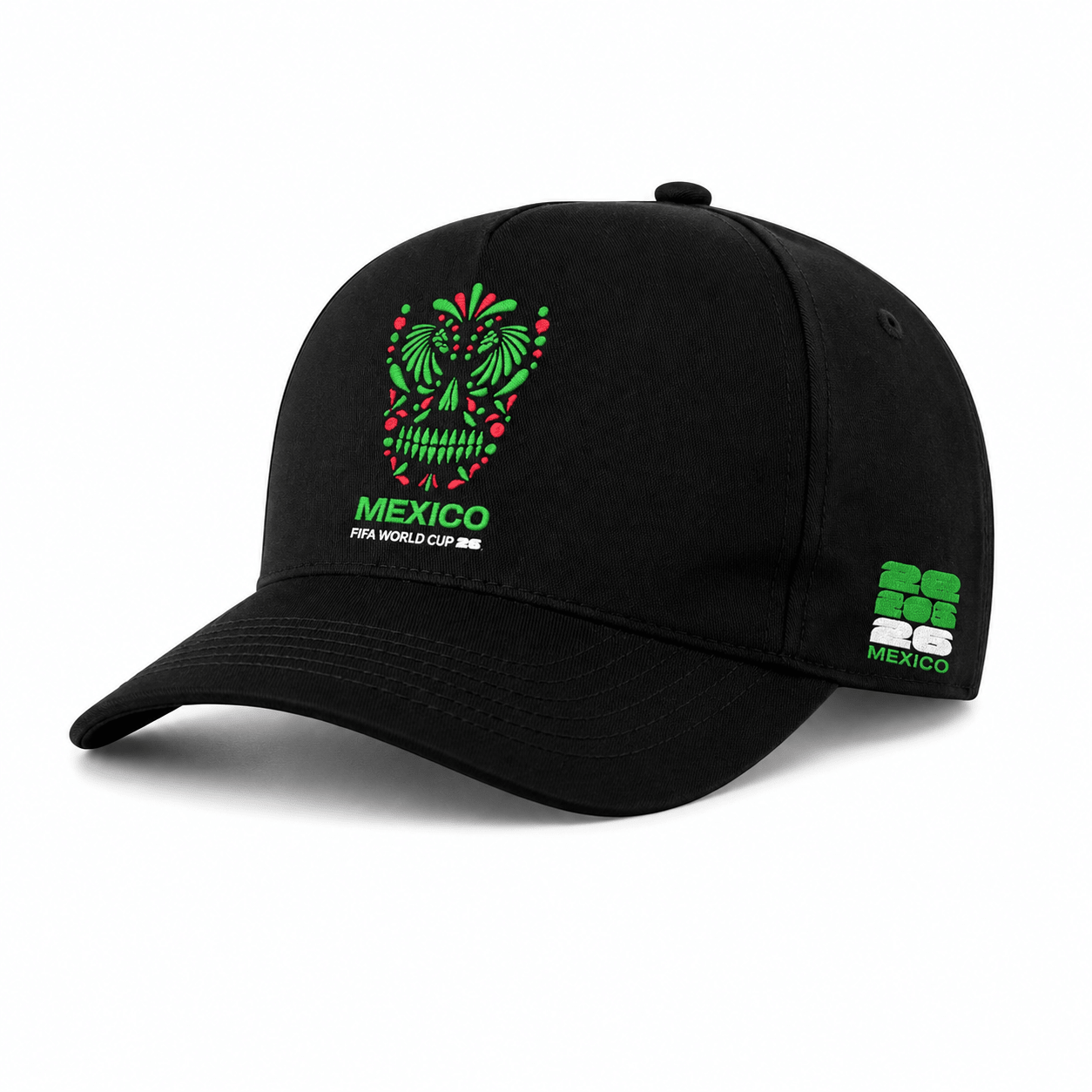 FIFA Mexico Black Baseball Cap – Official Fan Supporter Edition - Officially Licensed Fan Trendz Fan Gear - Apparel category - Fan Trendz