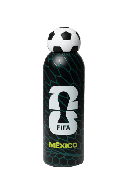 FIFA Mexico Football Bottle 800ml Stainless Steel with Football Lid – Official Fan Edition - Officially Licensed Fan Trendz Fan Gear - Apparel category - Fan Trendz
