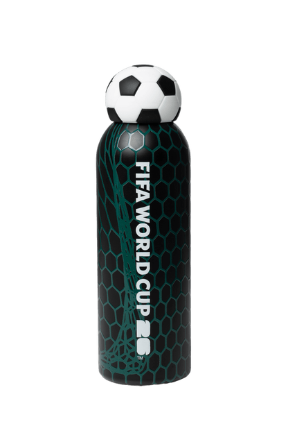 FIFA Mexico Football Bottle 800ml Stainless Steel with Football Lid – Official Fan Edition - Officially Licensed Fan Trendz Fan Gear - Apparel category - Fan Trendz