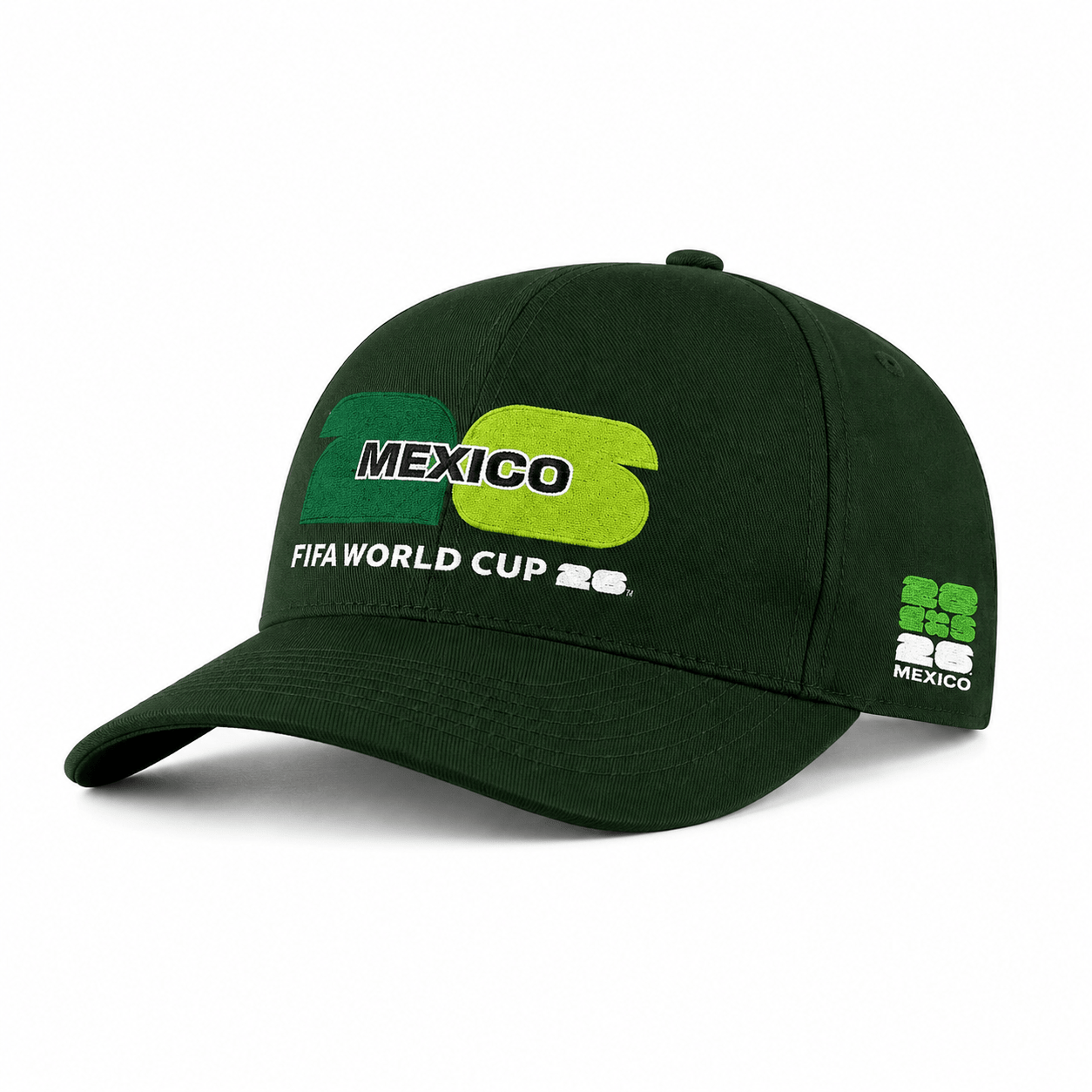 FIFA Mexico Green Baseball Cap – Official Fan Supporter Edition - Officially Licensed Fan Trendz Fan Gear - Apparel category - Fan Trendz
