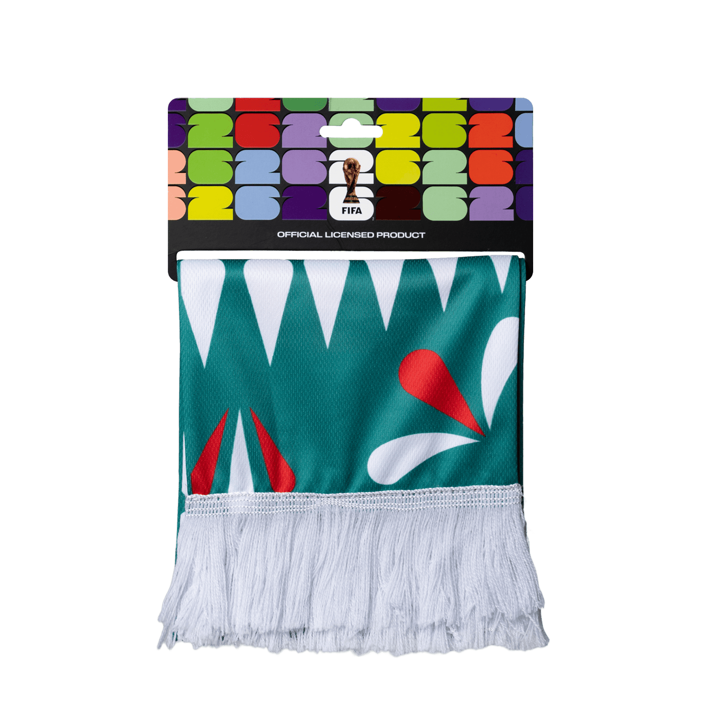 FIFA Multicolor Football Scarf Edition 24 – Polyester Birdeye Finish 130–140 GSM Official Fan Supporter Gear - Officially Licensed Fan Trendz Fan Gear - Apparel category - Fan Trendz