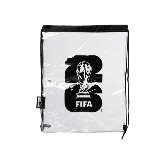 FIFA Transparent Drawstring Bag – Official Football Fan Edition Carry Bag - Officially Licensed Fan Trendz Fan Gear - Apparel category - Fan Trendz