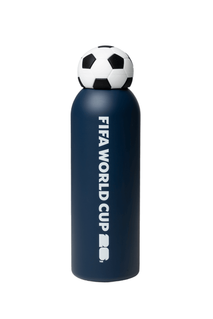 FIFA USA Football Bottle 800ml Stainless Steel with Football Lid – Official Fan Edition - Officially Licensed Fan Trendz Fan Gear - Apparel category - Fan Trendz
