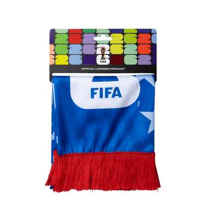 FIFA USA Football Scarf Polyester Birdeye Finish – Official Fan Supporter Edition 130–140 GSM - Officially Licensed Fan Trendz Fan Gear - Apparel category - Fan Trendz
