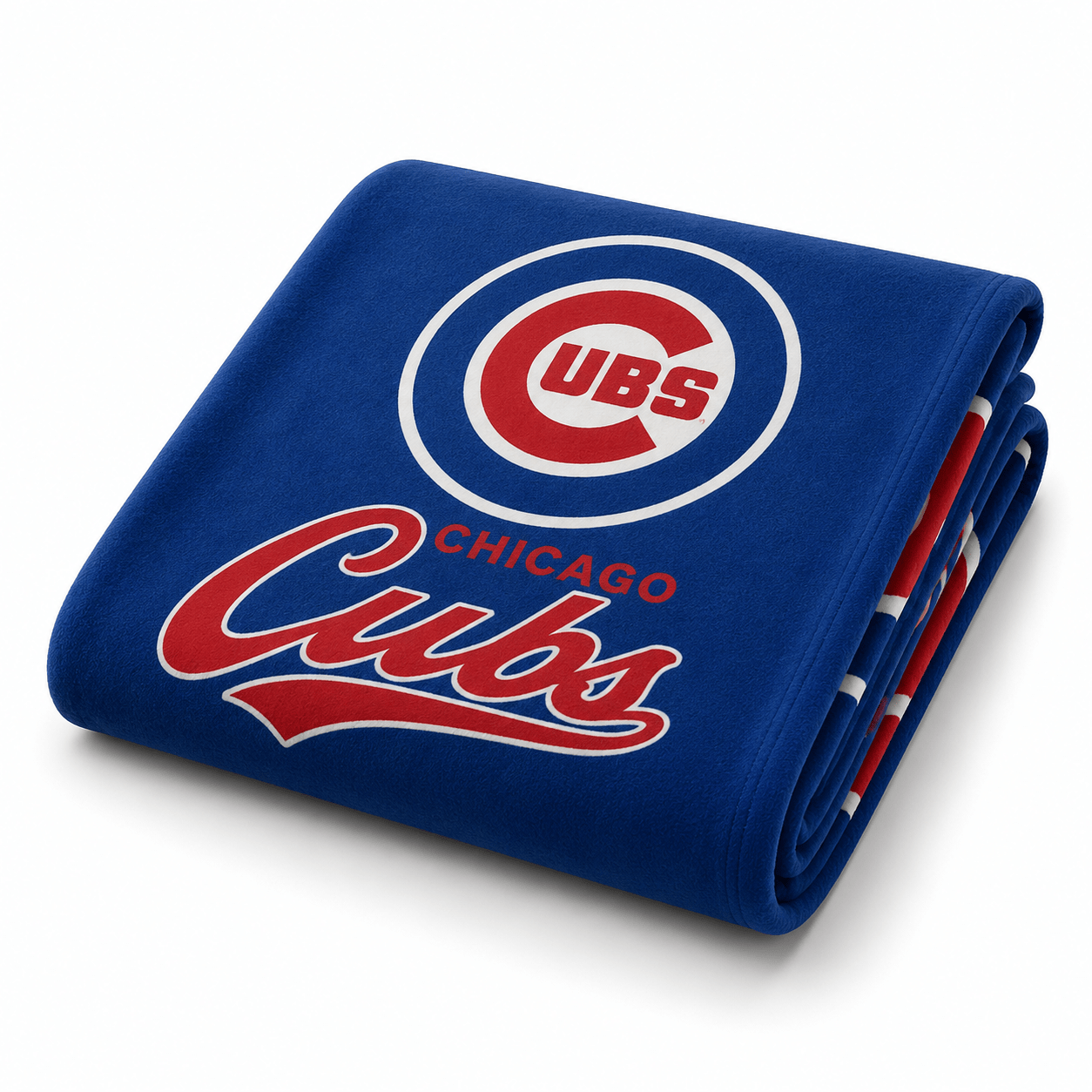 MLB Chicago Cubs 50x60" Plush Throw Blanket - Officially Licensed My Store Fan Gear - Apparel category - Fan Trendz