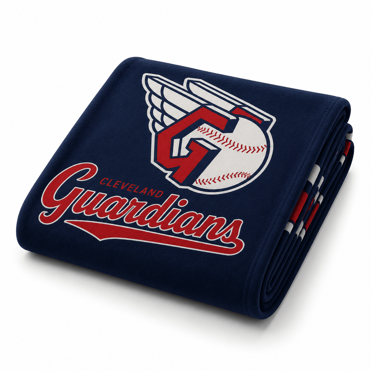 MLB Cleveland Guardians 50x60" Plush Throw Blanket - Officially Licensed My Store Fan Gear - Apparel category - Fan Trendz