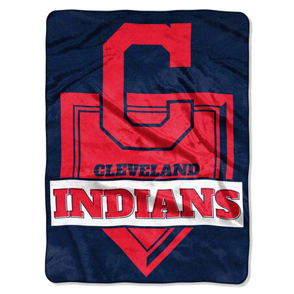 MLB Cleveland Indians 60 x 80" Plush Blanket - Officially Licensed My Store Fan Gear - Apparel category - Fan Trendz