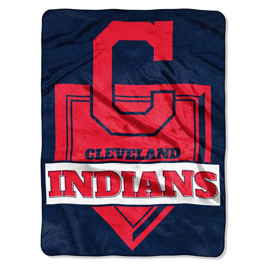 MLB Cleveland Indians 60 x 80" Plush Blanket - Officially Licensed My Store Fan Gear - Apparel category - Fan Trendz