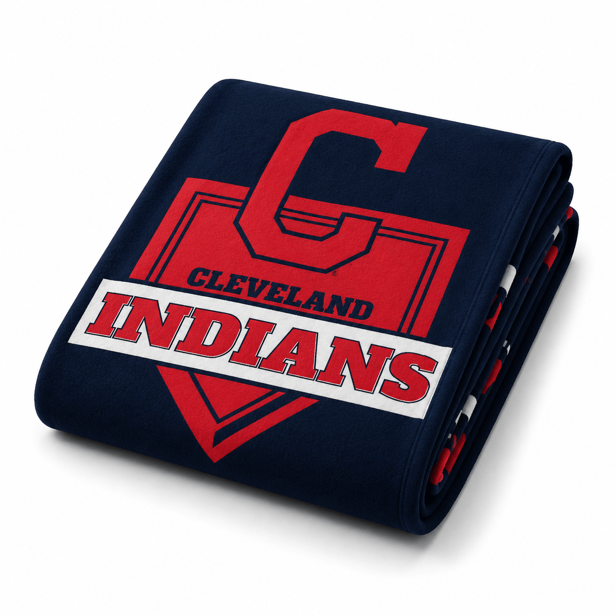 MLB Cleveland Indians Plush Blanket - Officially Licensed My Store Fan Gear - Apparel category - Fan Trendz