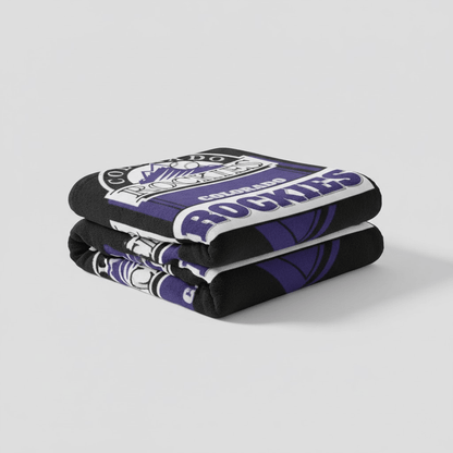 MLB Colorado Rockies 60 x 80" Plush Blanket - Officially Licensed My Store Fan Gear - Apparel category - Fan Trendz