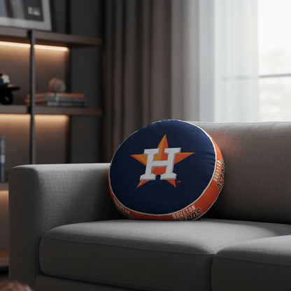 MLB Houston Astros - Cloud Soft "Puff" Pillow - Officially Licensed My Store Fan Gear - Apparel category - Fan Trendz