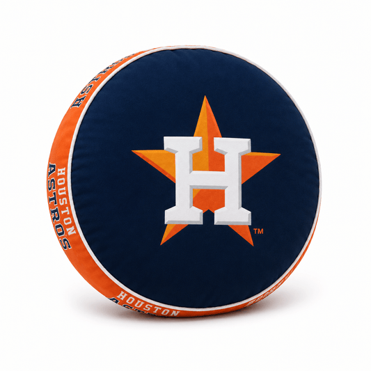 MLB Houston Astros - Cloud Soft "Puff" Pillow - Officially Licensed My Store Fan Gear - Apparel category - Fan Trendz