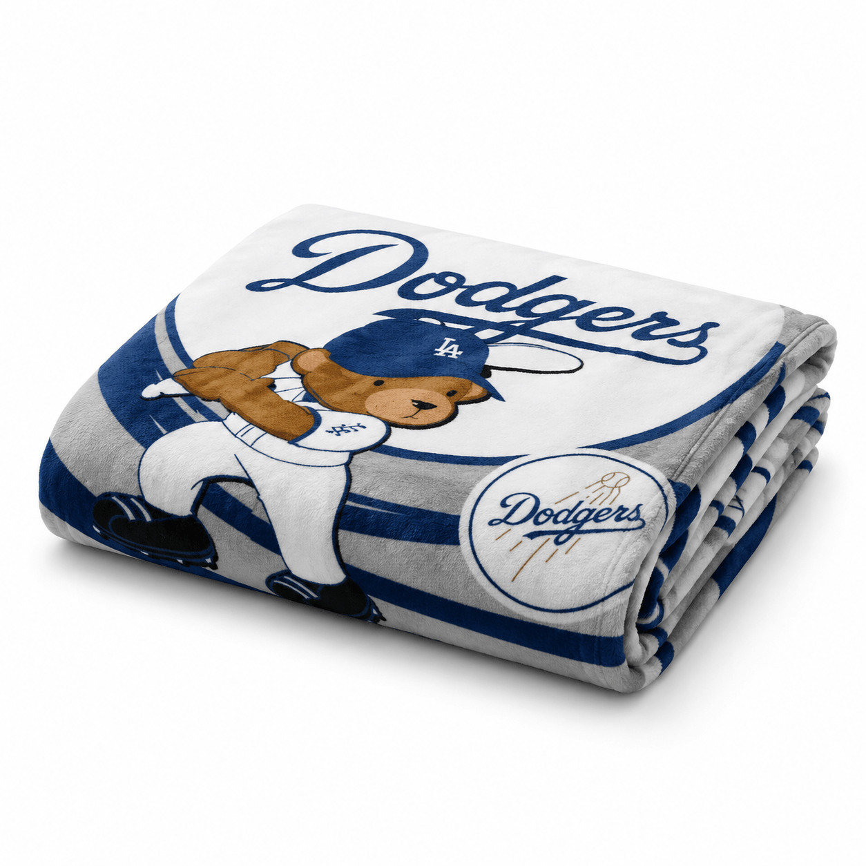 MLB Los Angeles Dodgers Baby Size Plush Blanket - Officially Licensed My Store Fan Gear - Apparel category - Fan Trendz
