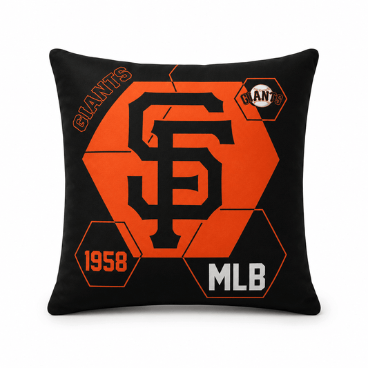 MLB San Francisco Giants Velvet Plush 18x18" CUSHION - Officially Licensed My Store Fan Gear - Apparel category - Fan Trendz