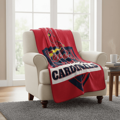 MLB St. Louis Cardinals 60 x 80" Plush Blanket - Officially Licensed My Store Fan Gear - Apparel category - Fan Trendz
