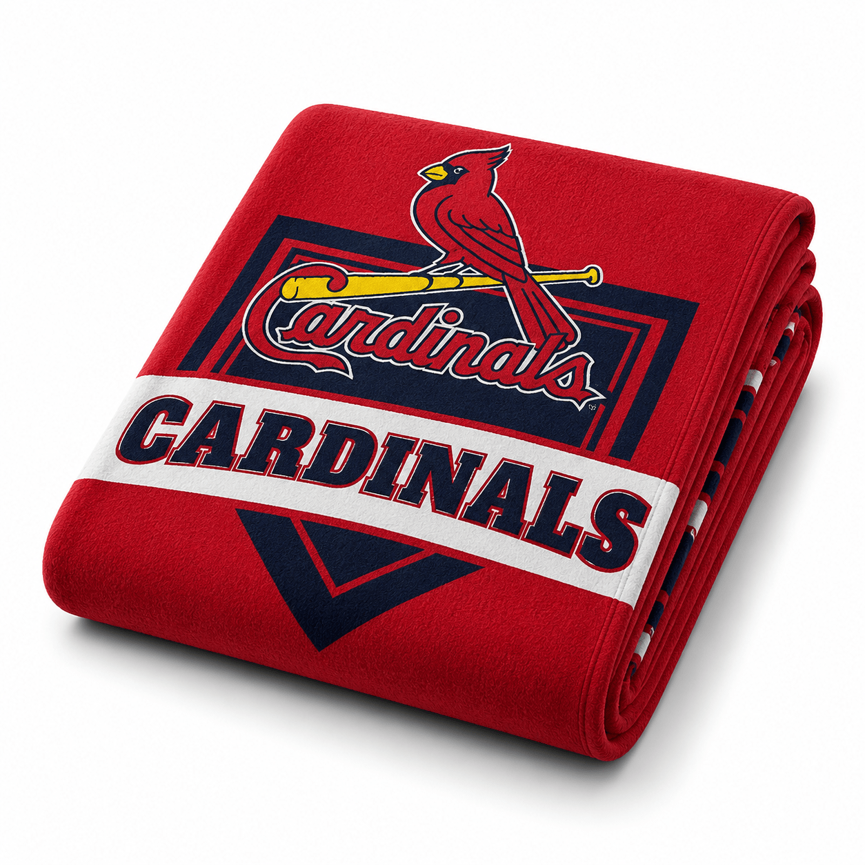 MLB St. Louis Cardinals Plush Blanket - Officially Licensed My Store Fan Gear - Apparel category - Fan Trendz