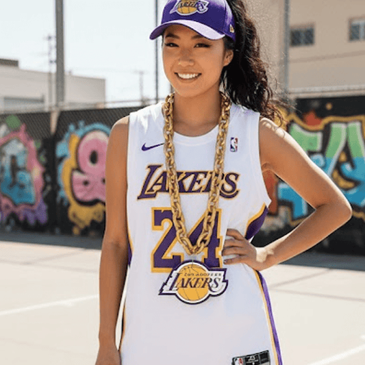 NBA Los Angeles Lakers, Licensed Foam Chain (Import) - Fan Trendz