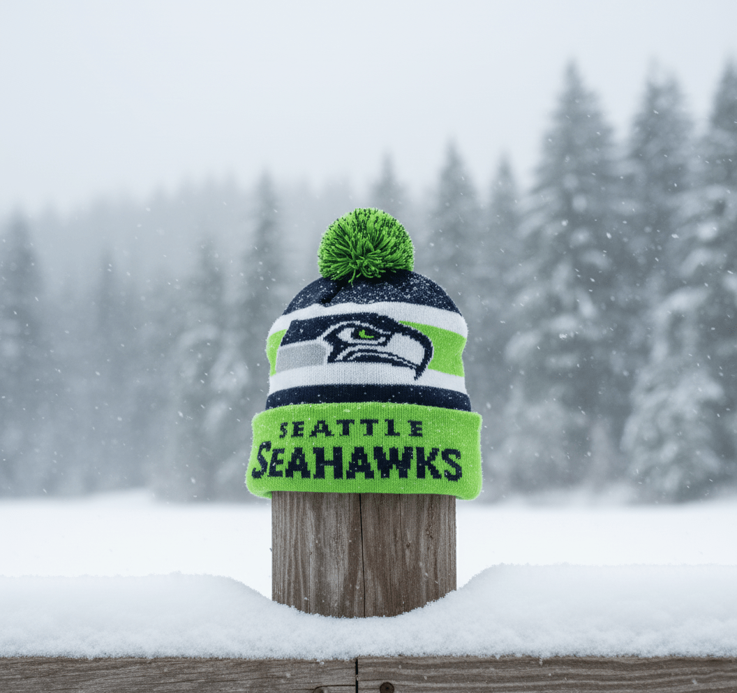 NBA Seattle Seahawks, Ball Oranament with Beanie Inside - Fan Trendz