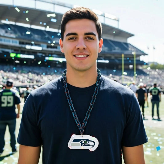 NBA Seattle Seahawks, Light up Big Logo Fan Chain - Fan Trendz