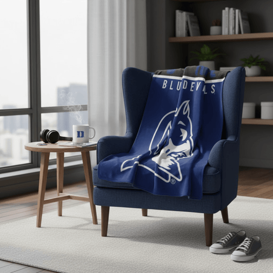 NCAA Duke Blue Devils 60 x 80" Plush Blanket - Fan Trendz