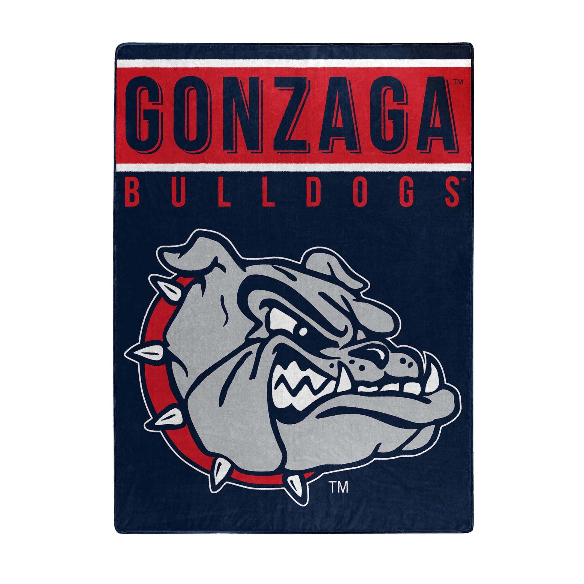 NCAA Gonzaga University 60x80" Plush Blanket - Officially Licensed My Store Fan Gear - Apparel category - Fan Trendz