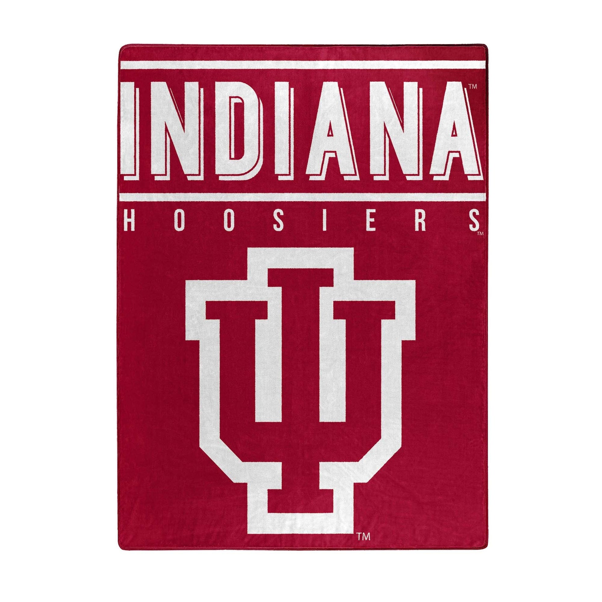 NCAA Indiana University 60 x 80" Plush Blanket - Officially Licensed My Store Fan Gear - Apparel category - Fan Trendz