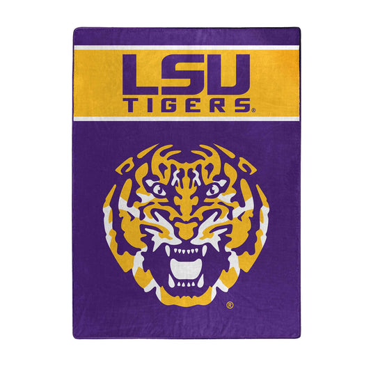 NCAA LSU 60 x 80" Plush Blanket - Officially Licensed My Store Fan Gear - Apparel category - Fan Trendz