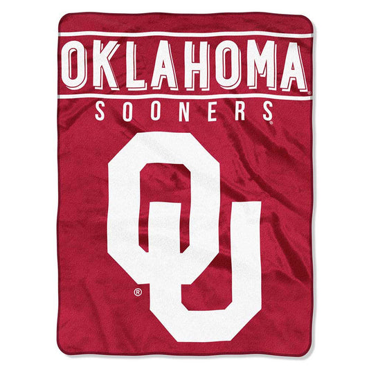 NCAA Oklahoma University 60 x 80" Plush Blanket - Officially Licensed My Store Fan Gear - Apparel category - Fan Trendz