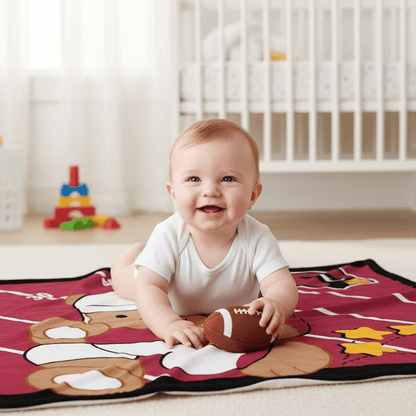 NFL Arizona Cardinals Baby Size Plush Blanket - Officially Licensed My Store Fan Gear - Apparel category - Fan Trendz