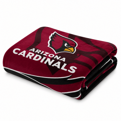 NFL Arizona Cardinals King Size Plush Blanket - Officially Licensed My Store Fan Gear - Apparel category - Fan Trendz
