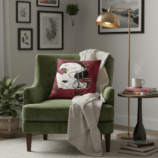 NFL Arizona Cardinals Velvet Plush 18x18" CUSHION - Officially Licensed My Store Fan Gear - Apparel category - Fan Trendz