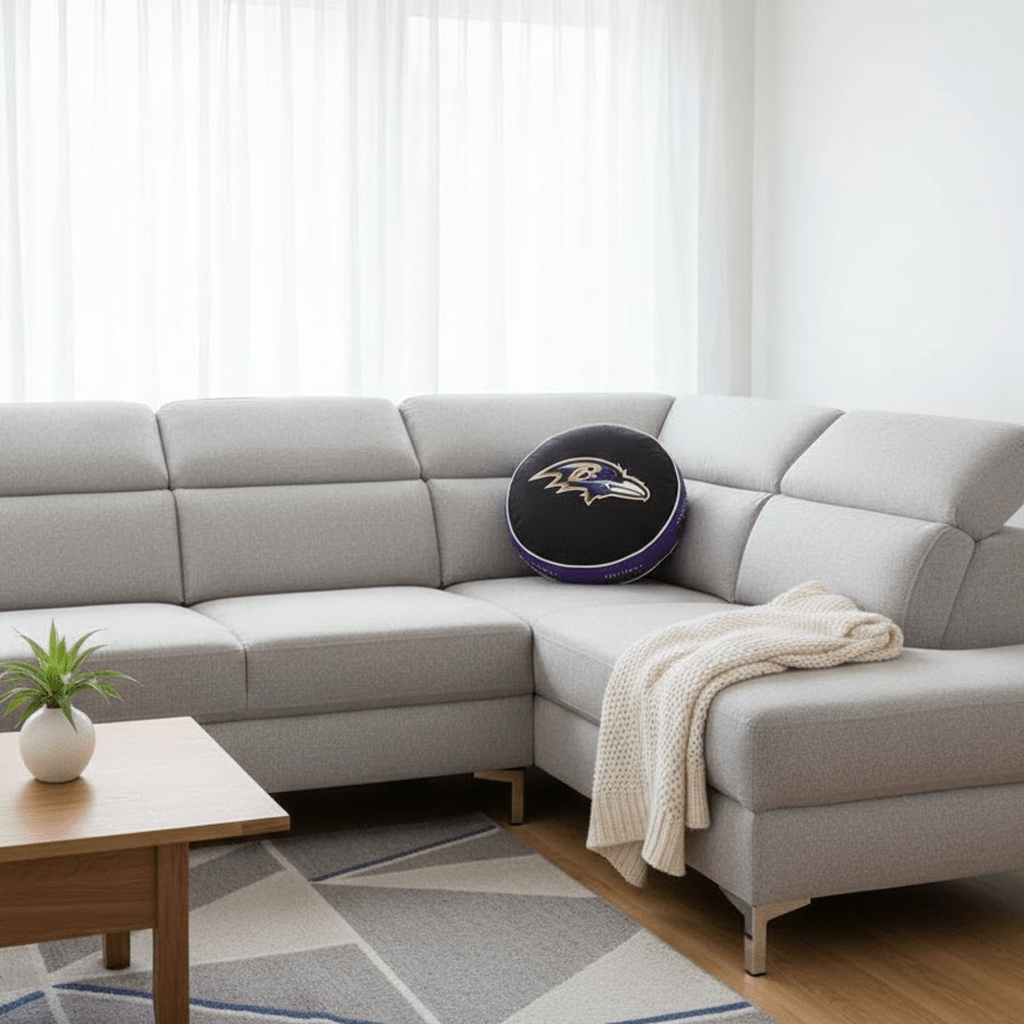 NFL Baltimore Ravens - Cloud Soft "Puff" Pillow - Fan Trendz