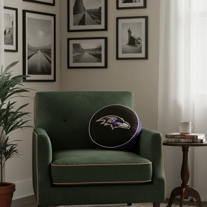 NFL Baltimore Ravens - Cloud Soft "Puff" Pillow - Fan Trendz