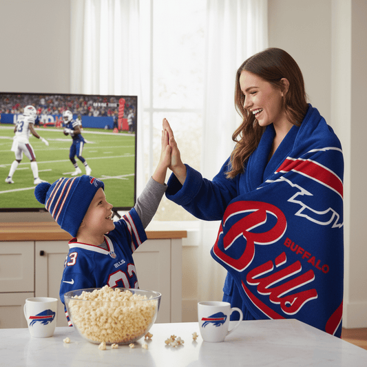 NFL Buffalo Bills, 60x80, Plush Blanket - Fan Trendz
