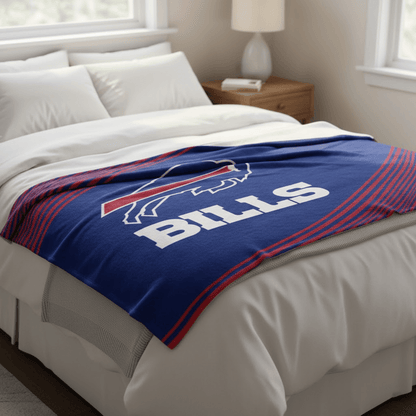 NFL Buffalo Bills 60x80, Plush Blanket - Officially Licensed My Store Fan Gear - Apparel category - Fan Trendz