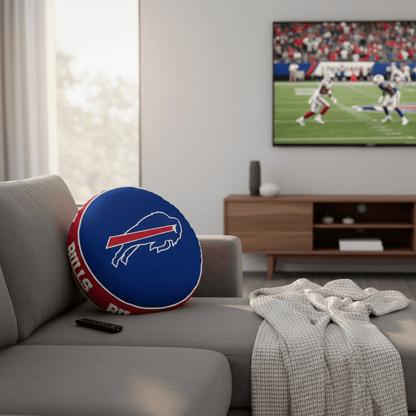 NFL Buffalo Bills - Cloud Soft "Puff" Pillow - Officially Licensed My Store Fan Gear - Apparel category - Fan Trendz