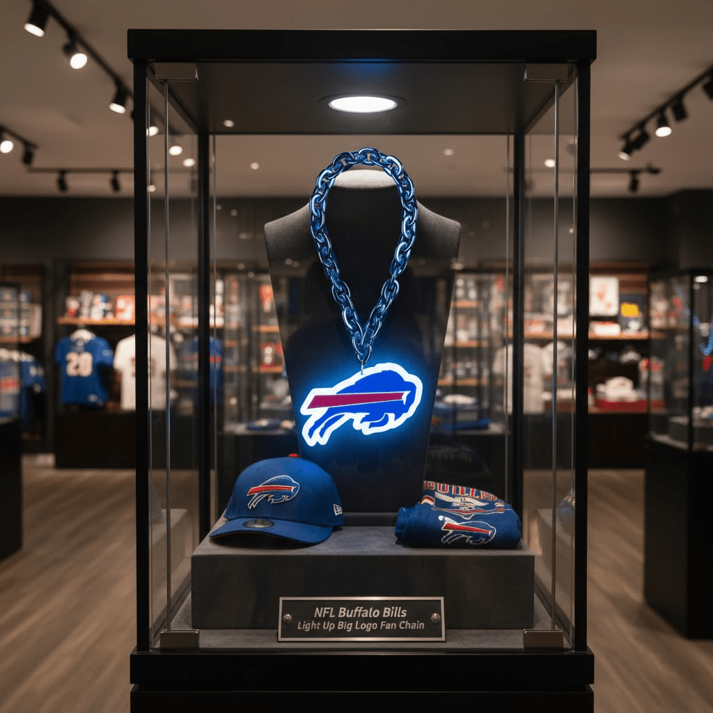 NFL Buffalo Bills, Licensed Foam Chain (Import) - Officially Licensed My Store Fan Gear - Apparel category - Fan Trendz