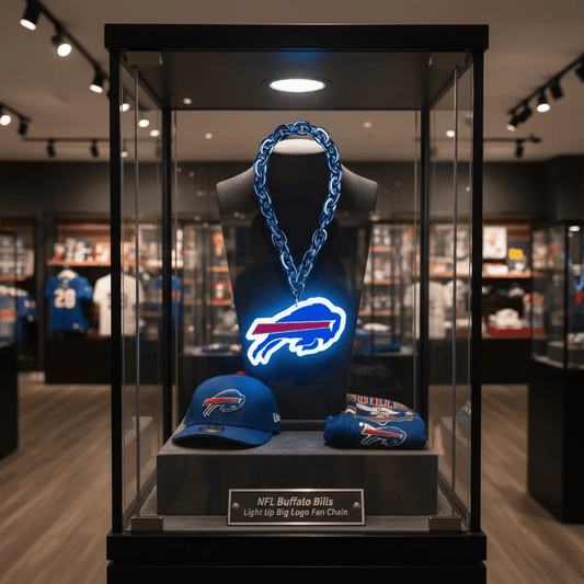 NFL Buffalo Bills, Licensed Foam Chain (Import) - Fan Trendz