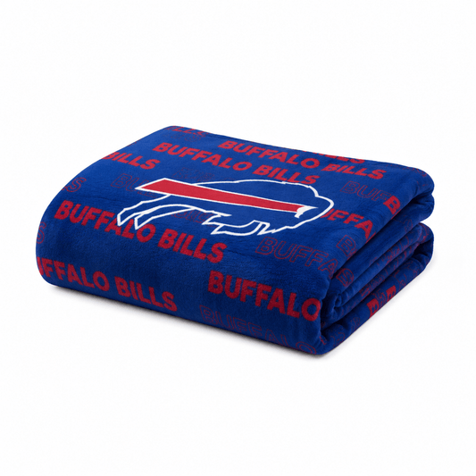 NFL Buffalo Bills Micro Plush Blanket - Officially Licensed My Store Fan Gear - Apparel category - Fan Trendz