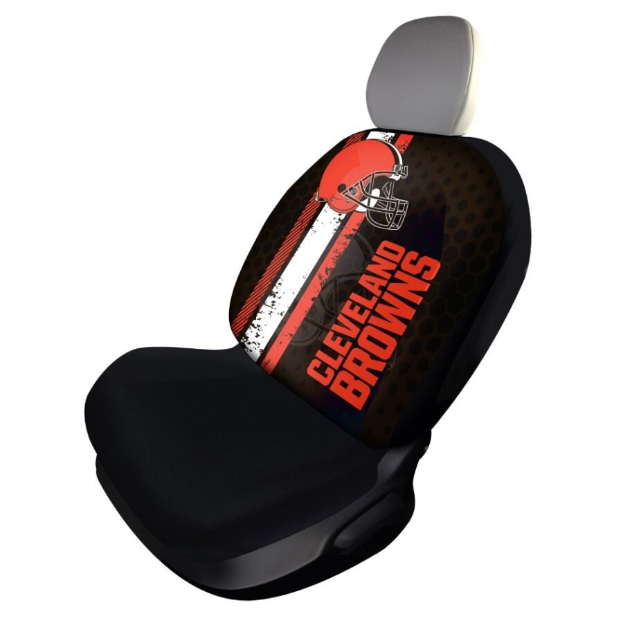 NFL Cleveland Browns, Printed Seat Cover - Fan Trendz