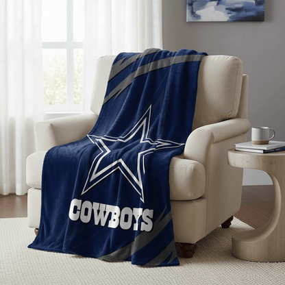 NFL Dallas Cowboys 60 x 80 Plush Blanket - Officially Licensed My Store Fan Gear - Apparel category - Fan Trendz