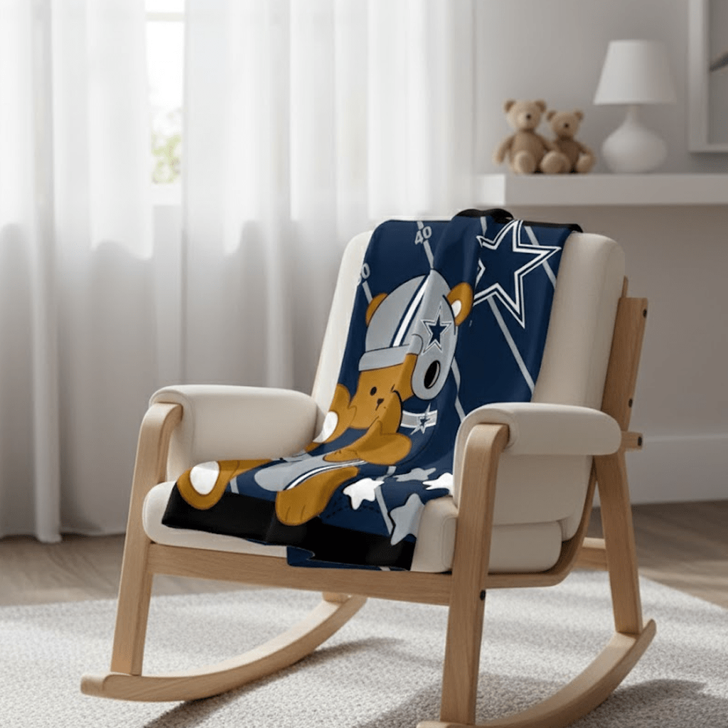 NFL Dallas Cowboys Baby Size Plush Blanket - Officially Licensed My Store Fan Gear - Apparel category - Fan Trendz