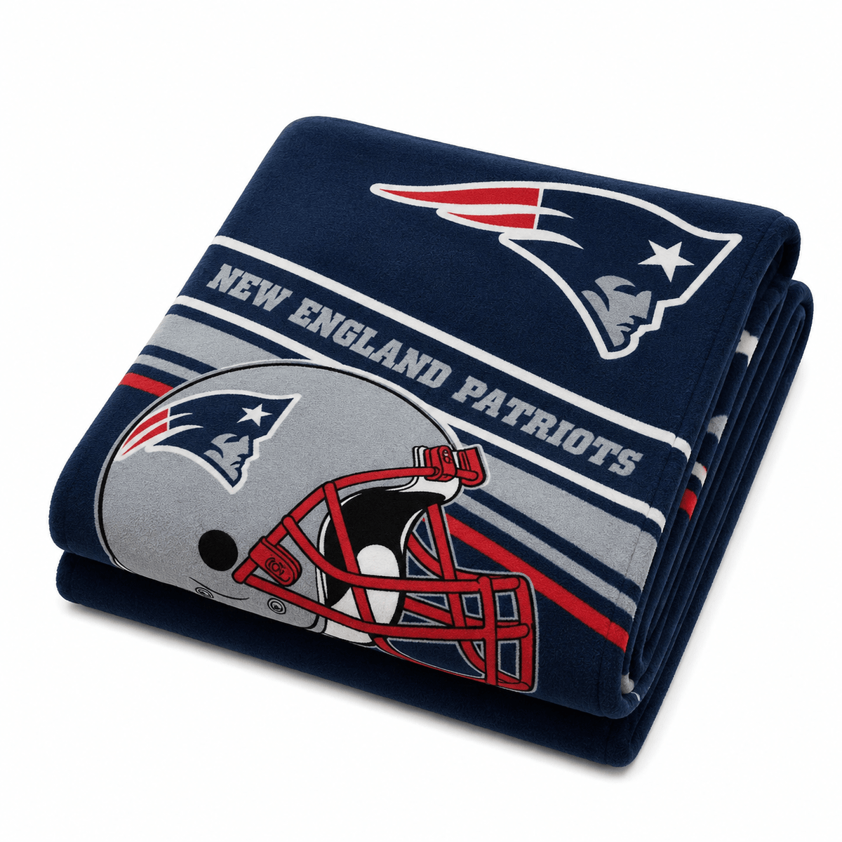 NFL England Patriots Plush Blanket - Officially Licensed My Store Fan Gear - Apparel category - Fan Trendz