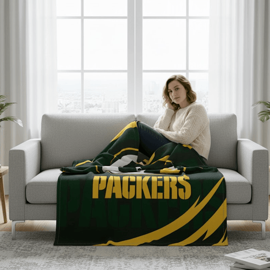NFL Green Bay Packers 60 x 80" Plush Blanket - Fan Trendz