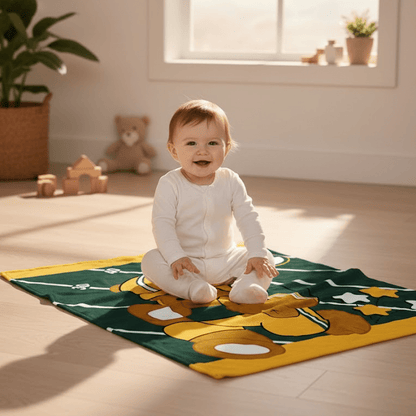 NFL Green Bay Packers Baby Plush Blanket - Officially Licensed My Store Fan Gear - Apparel category - Fan Trendz