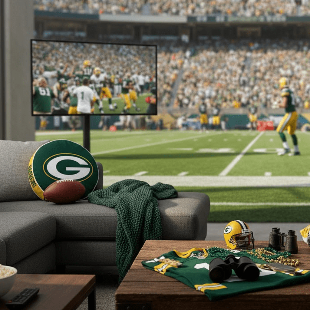 NFL Green Bay Packers - Cloud Soft "Puff" Pillow - Fan Trendz
