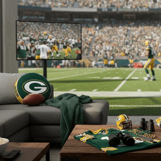 NFL Green Bay Packers - Cloud Soft "Puff" Pillow - Fan Trendz