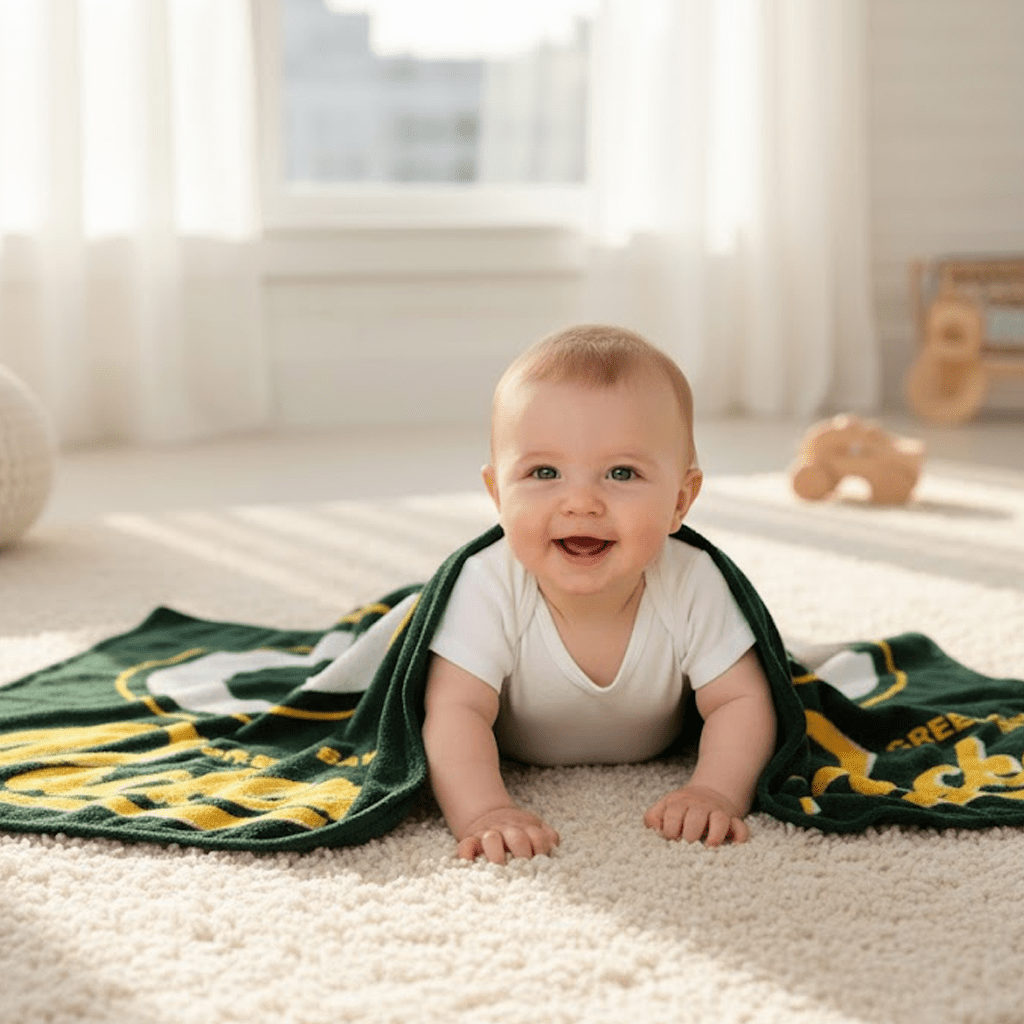 NFL Green Bay Packers Plush Throw Blanket - Officially Licensed My Store Fan Gear - Apparel category - Fan Trendz