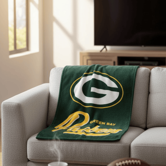 NFL Green Bay Packers Plush Throw Blanket - Fan Trendz
